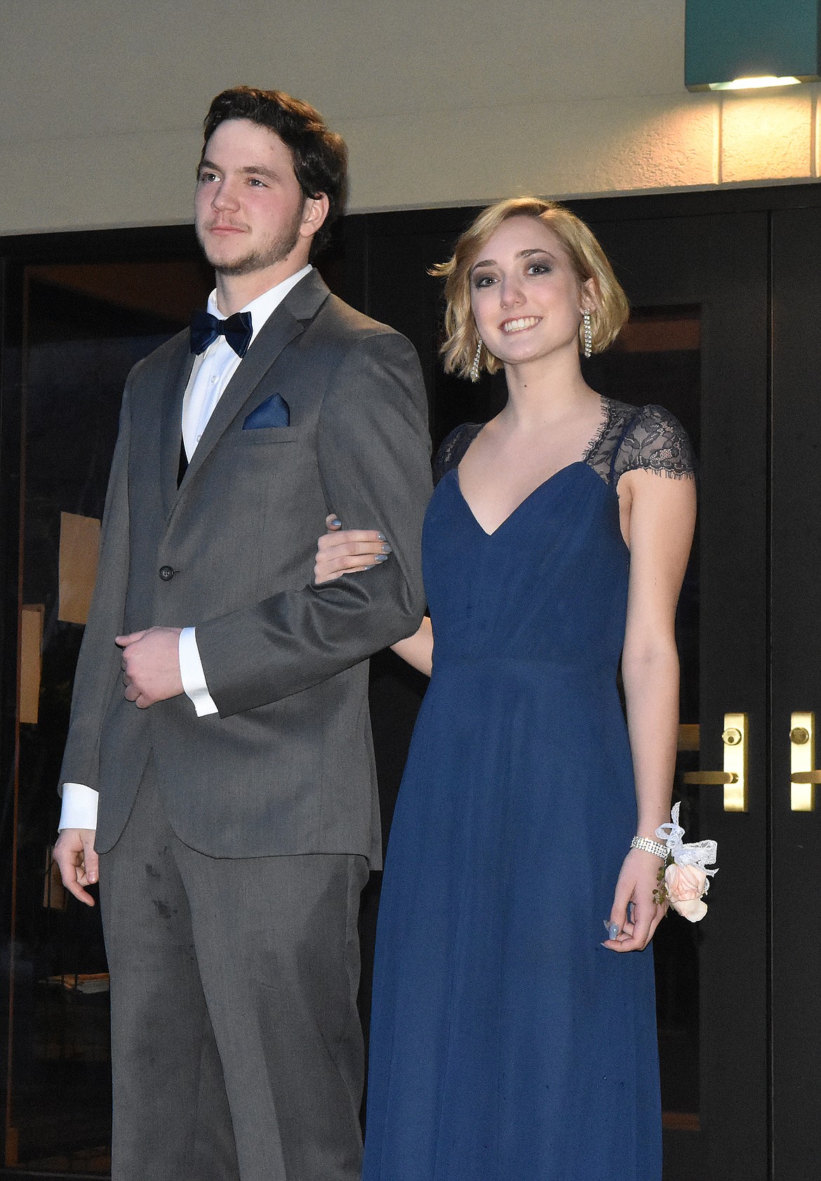 Whitefish High School students participated in the Prom Grand March Saturday at the O'Shaughnessy Center.