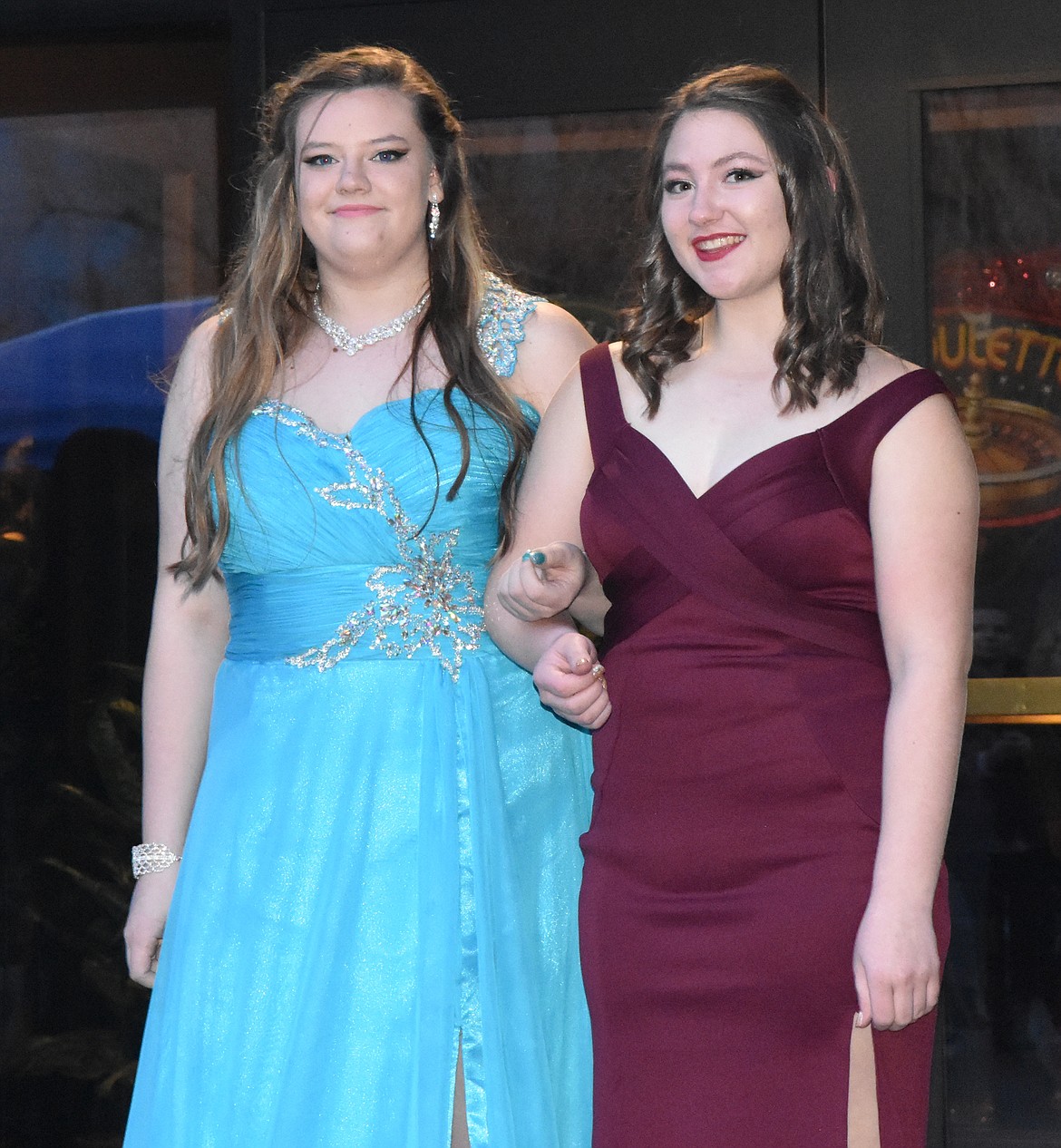 Whitefish High School students participated in the Prom Grand March Saturday at the O'Shaughnessy Center.