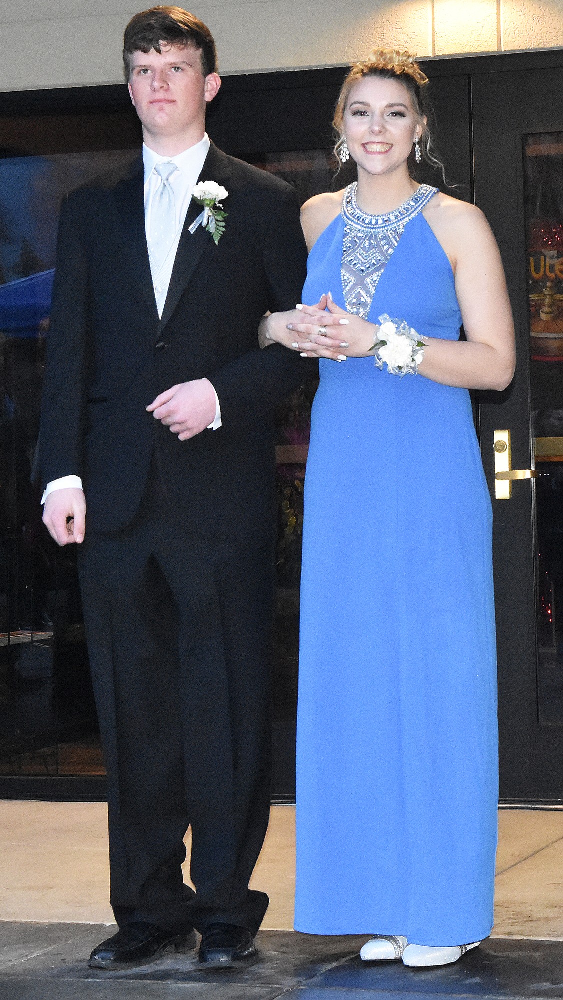 Whitefish High School students participated in the Prom Grand March Saturday at the O'Shaughnessy Center.