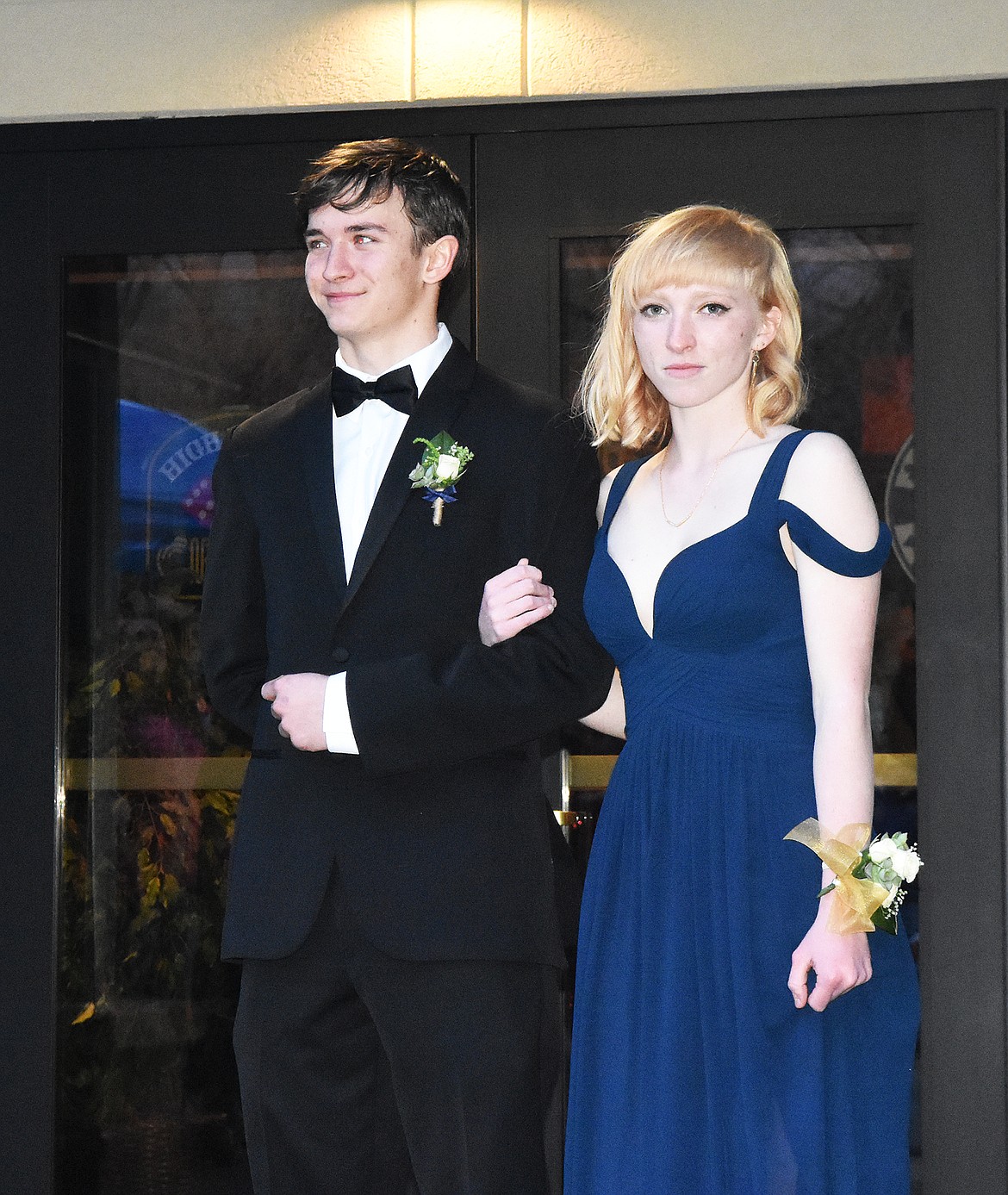 Whitefish high school students participated in the Grand March Saturday at the O'Shaughnessy Center.