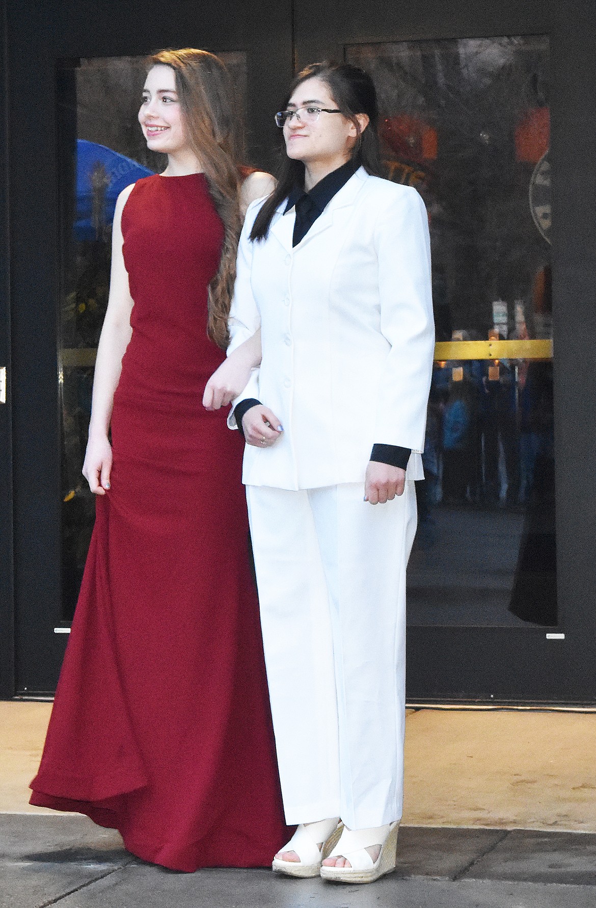 Whitefish high school students participated in the Grand March Saturday at the O'Shaughnessy Center.