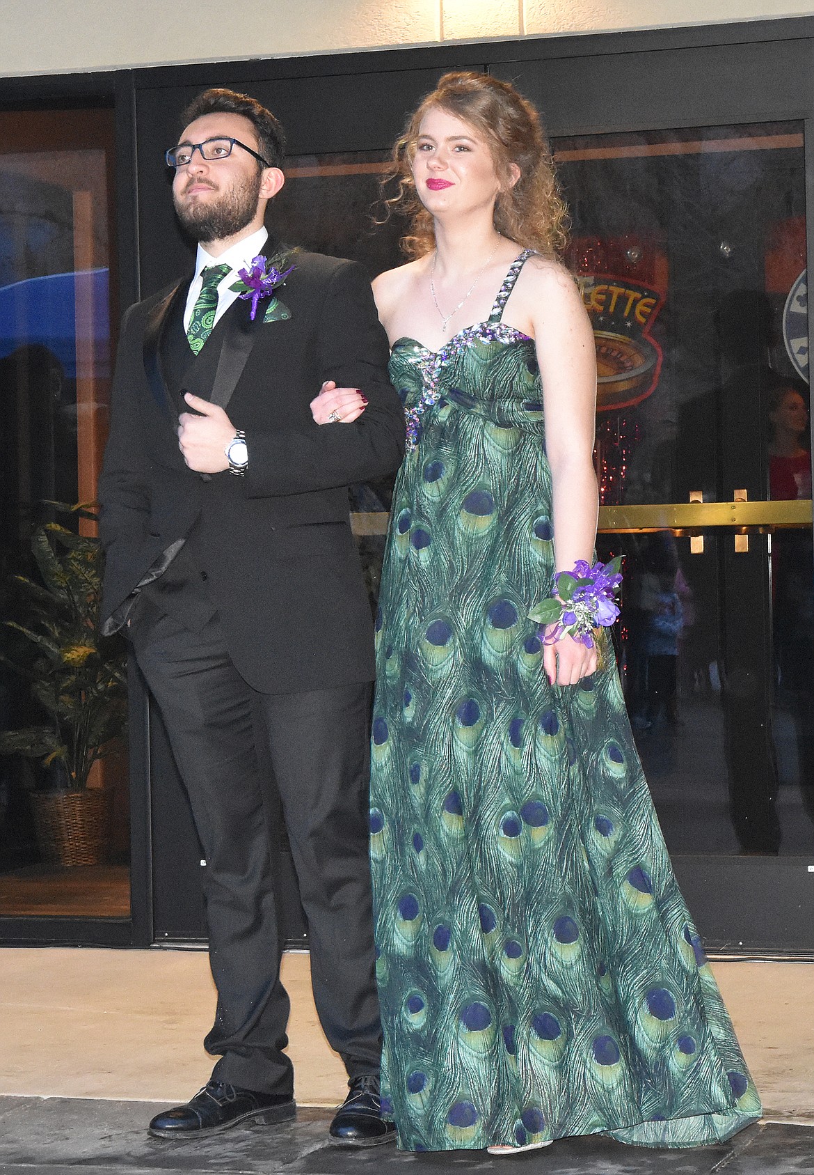 Whitefish high school students participated in the Grand March Saturday at the O'Shaughnessy Center.