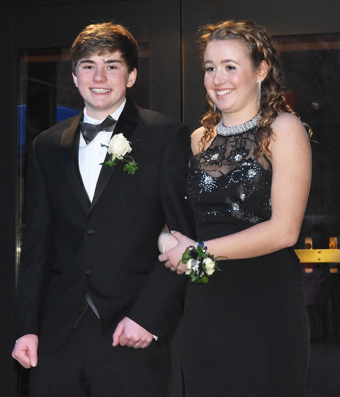 Whitefish High School students participated in the Prom Grand March Saturday at the O'Shaughnessy Center.