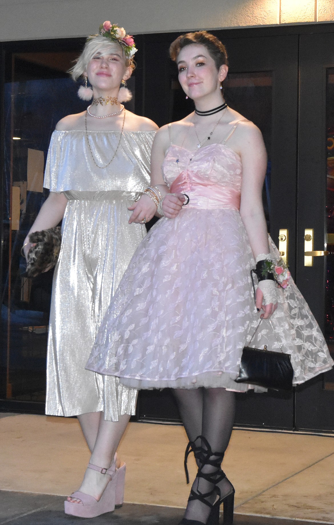 Whitefish High School students participated in the Prom Grand March Saturday at the O'Shaughnessy Center.