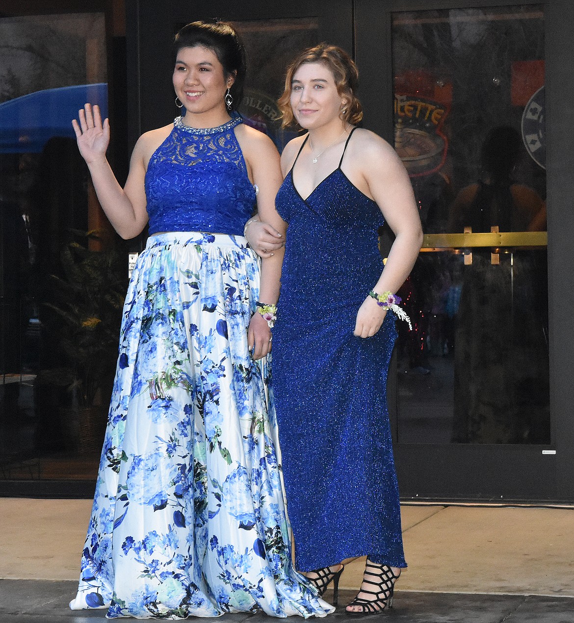 Whitefish high school students participated in the Grand March Saturday at the O'Shaughnessy Center.