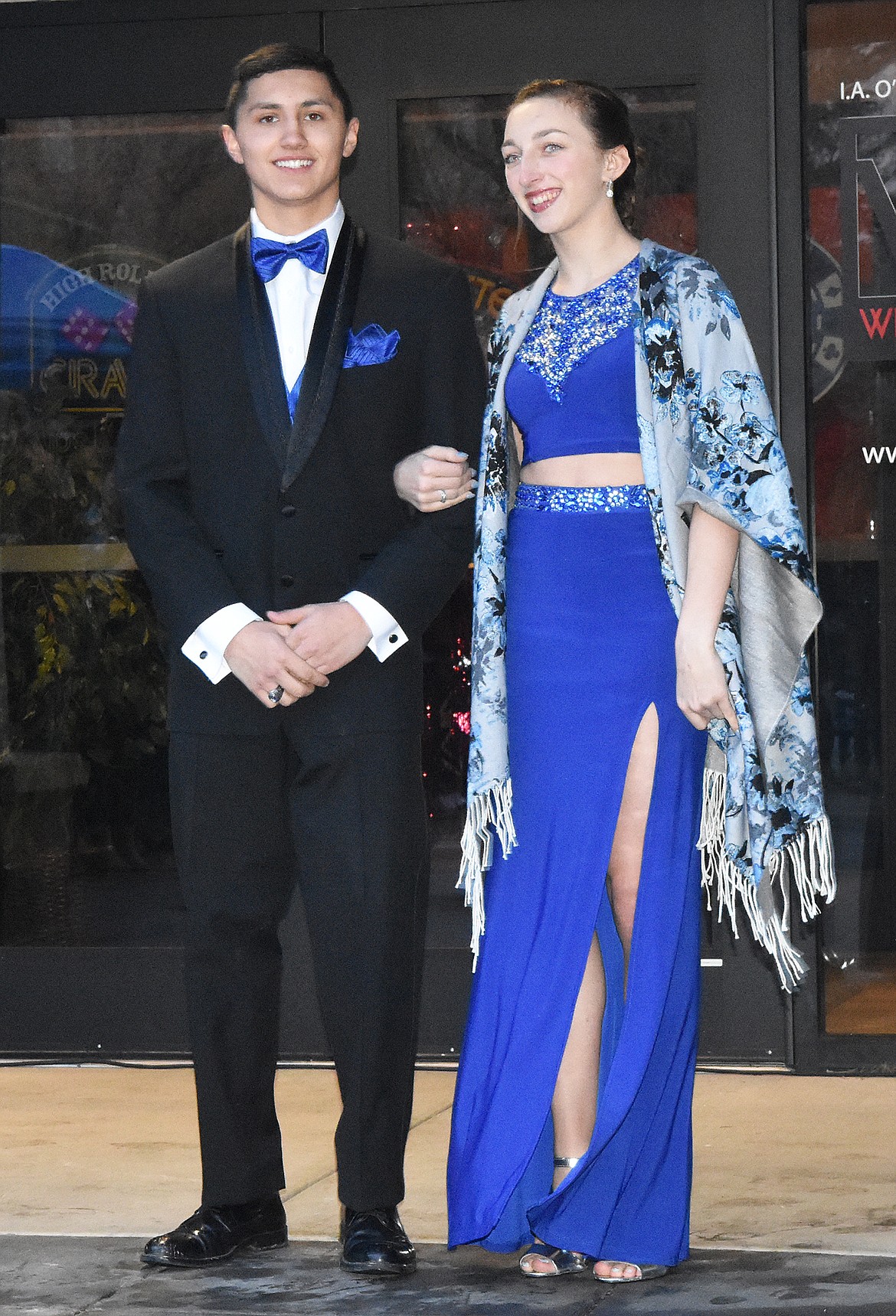 Whitefish High School students participated in the Prom Grand March Saturday at the O'Shaughnessy Center.