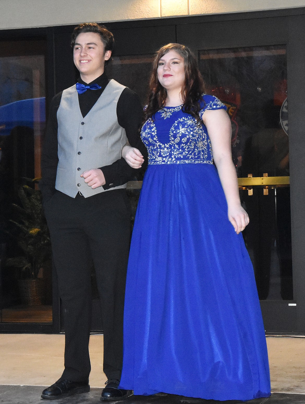 Whitefish High School students participated in the Prom Grand March Saturday at the O'Shaughnessy Center.