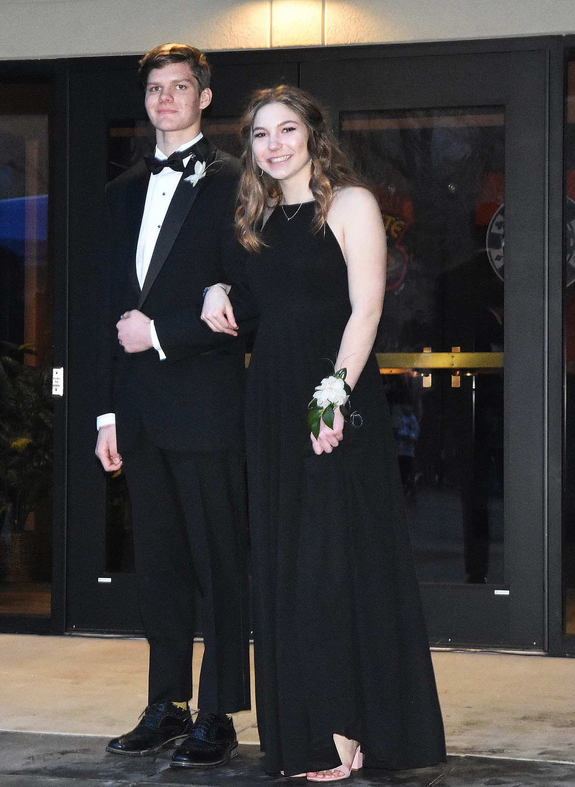 Whitefish high school students participated in the Grand March Saturday at the O'Shaughnessy Center.