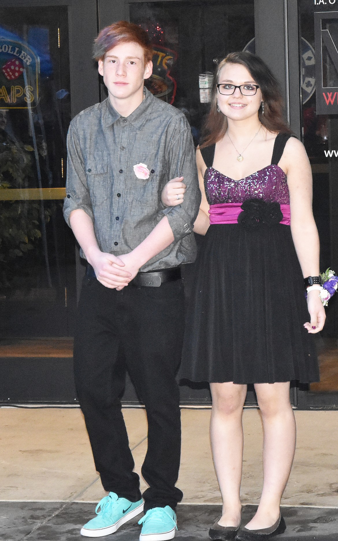 Whitefish high school students participated in the Grand March Saturday at the O'Shaughnessy Center.