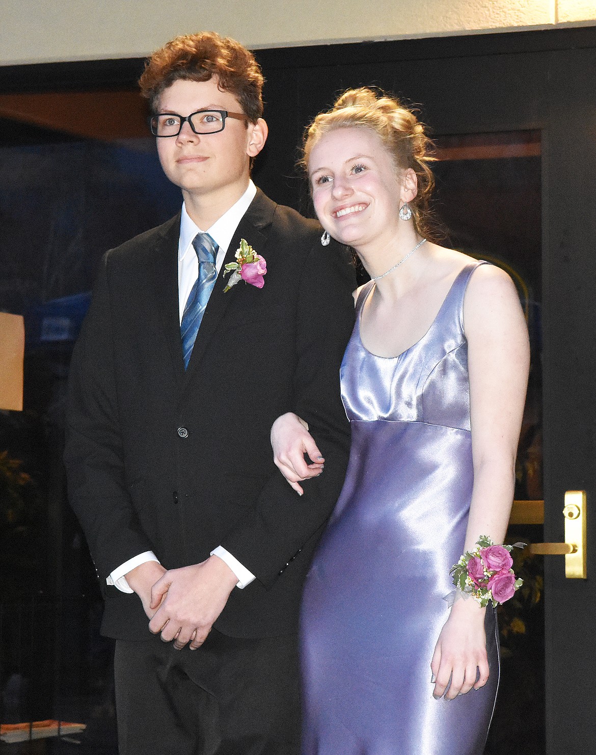 Whitefish High School students participated in the Prom Grand March Saturday at the O'Shaughnessy Center.