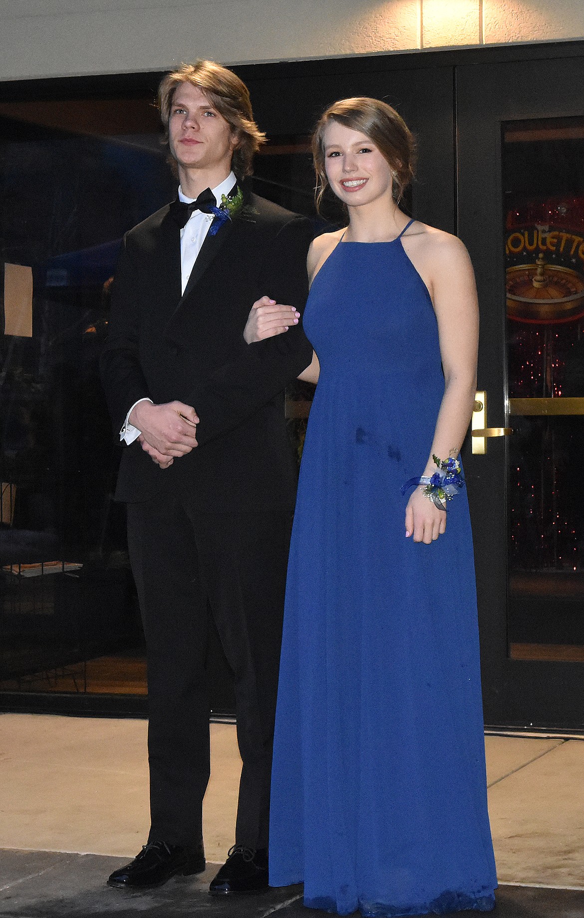 Whitefish High School students participated in the Prom Grand March Saturday at the O'Shaughnessy Center.