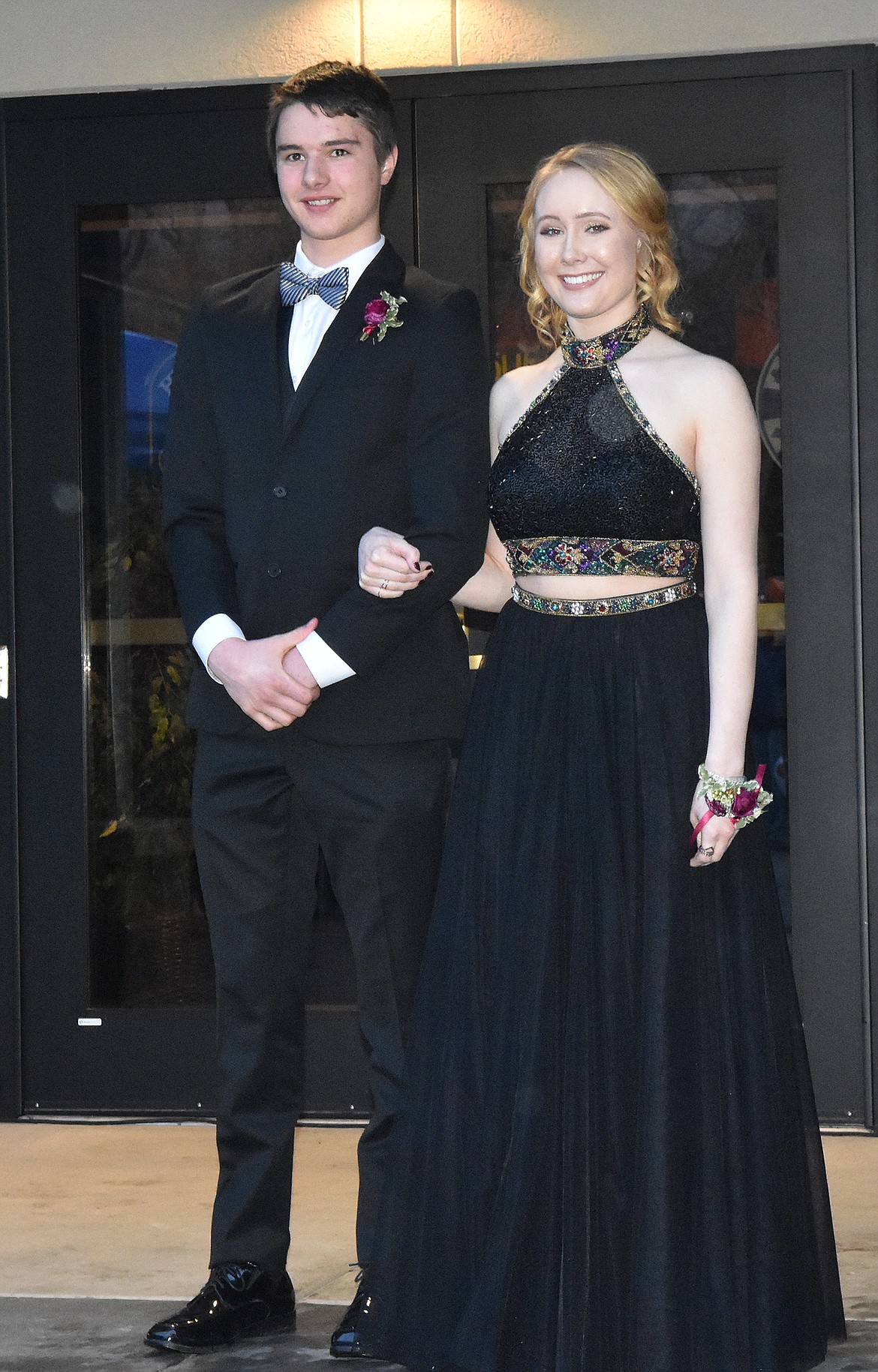 Whitefish high school students participated in the Grand March Saturday at the O'Shaughnessy Center.