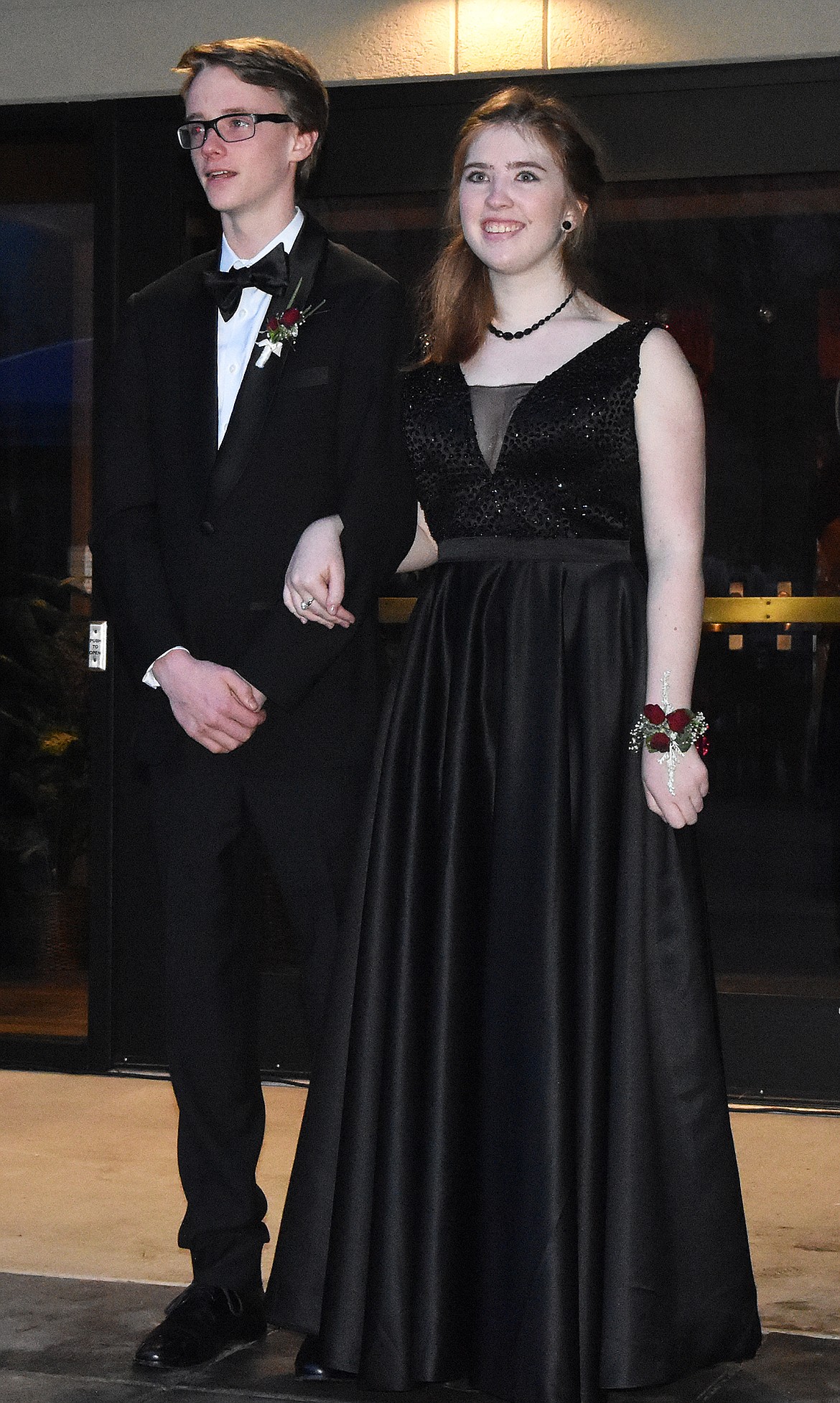 Whitefish High School students participated in the Prom Grand March Saturday at the O'Shaughnessy Center.