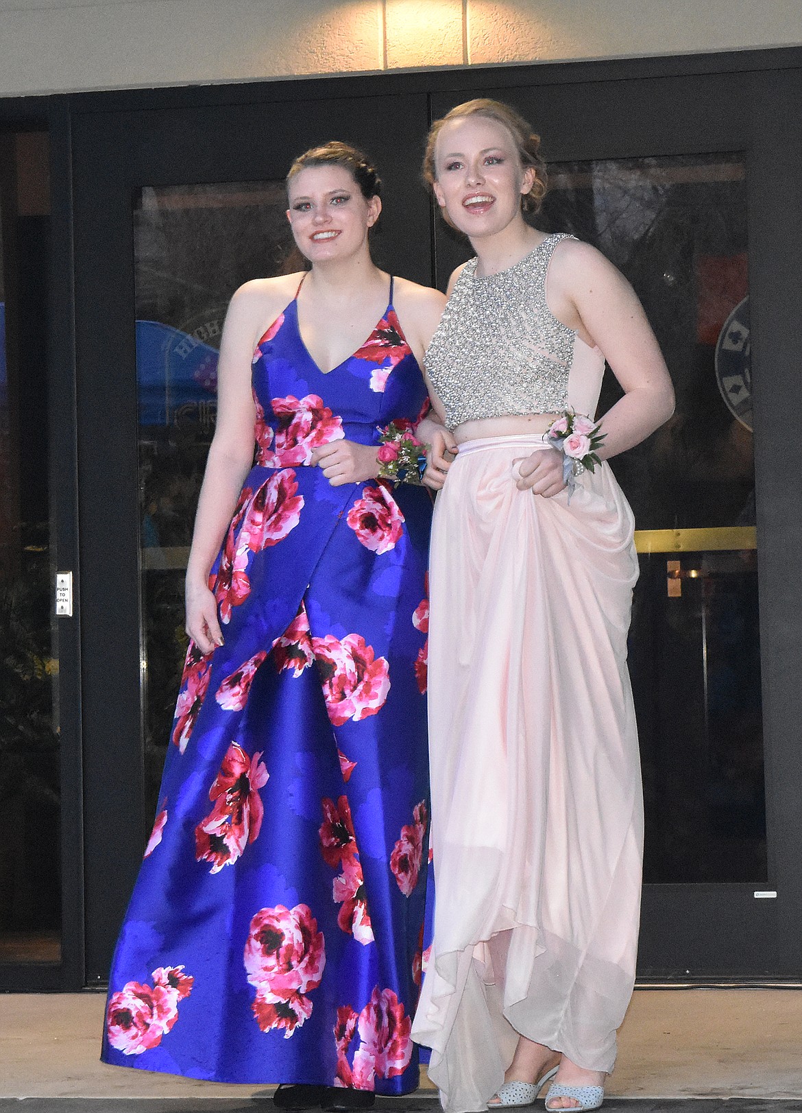 Whitefish high school students participated in the Grand March Saturday at the O'Shaughnessy Center.