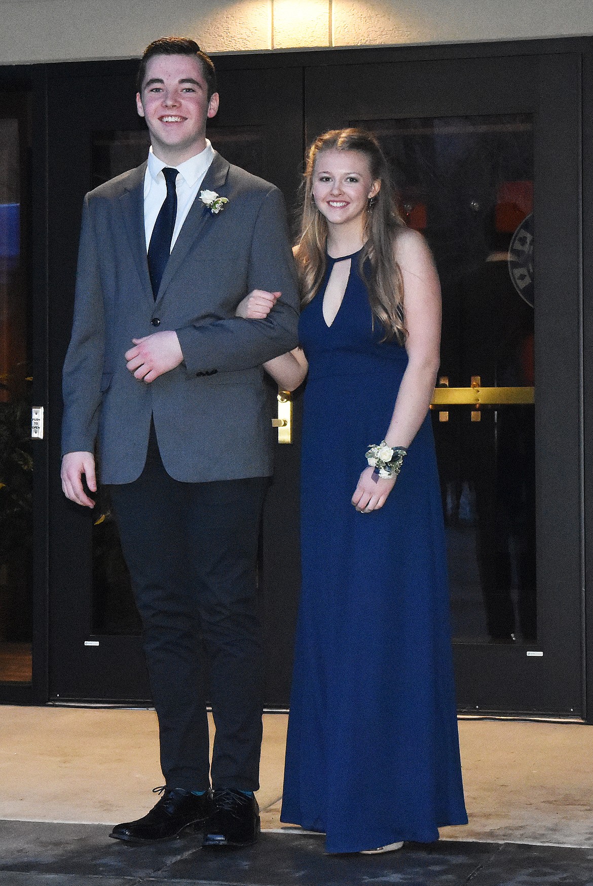 Whitefish High School students participated in the Prom Grand March Saturday at the O'Shaughnessy Center.