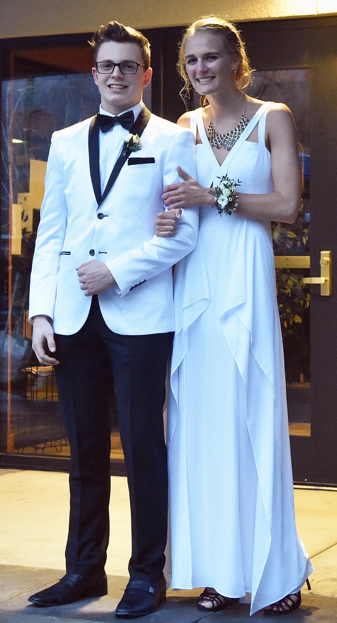 Whitefish High School students participated in the Prom Grand March Saturday at the O'Shaughnessy Center.