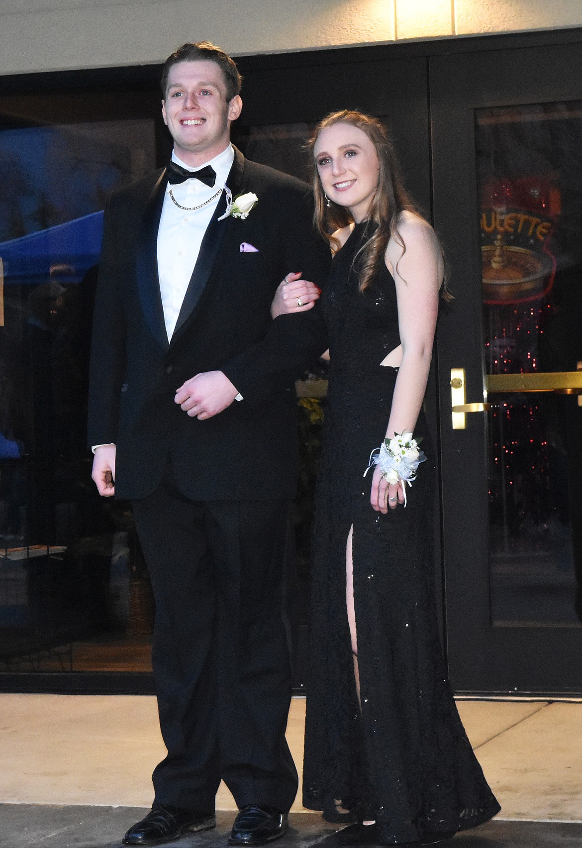 Whitefish High School students participated in the Prom Grand March Saturday at the O'Shaughnessy Center.