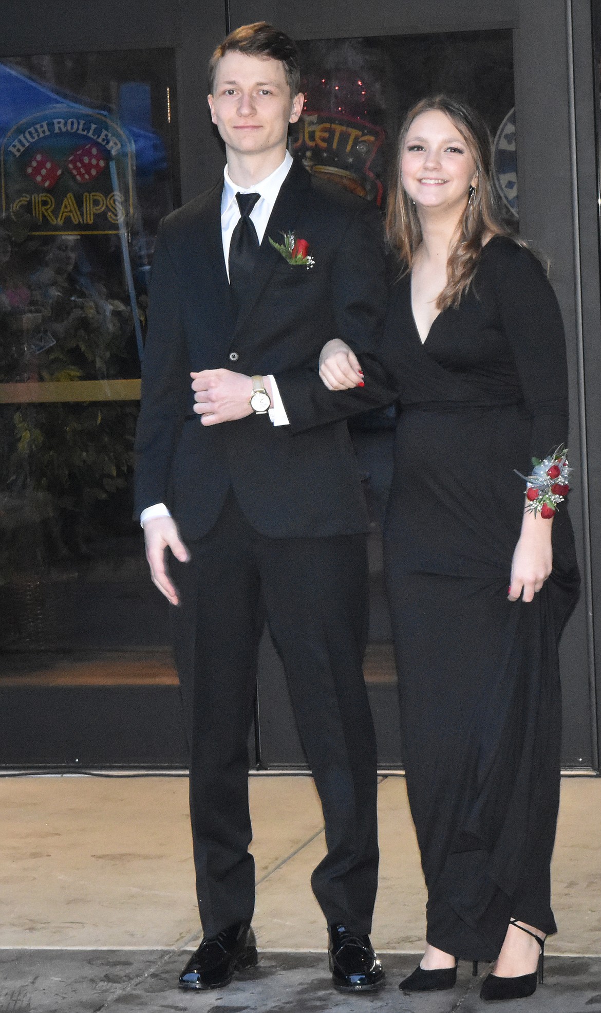 Whitefish high school students participated in the Grand March Saturday at the O'Shaughnessy Center.