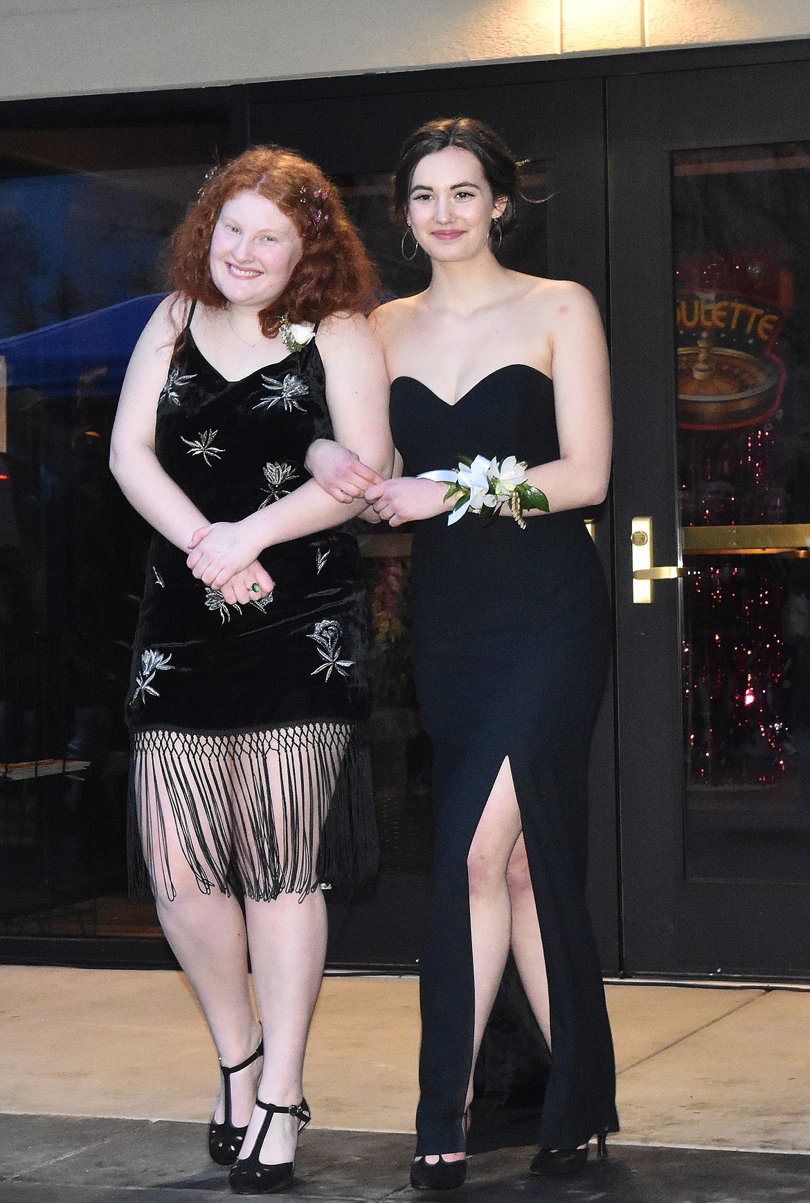 Whitefish High School students participated in the Prom Grand March Saturday at the O'Shaughnessy Center.