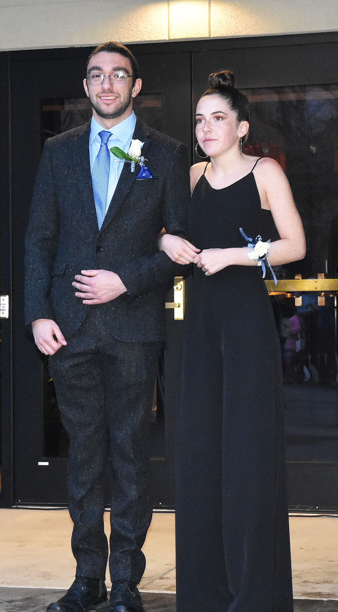 Whitefish High School students participated in the Prom Grand March Saturday at the O'Shaughnessy Center.