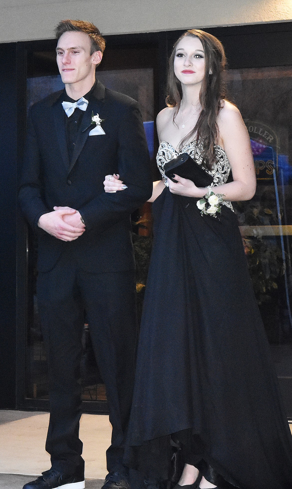 Whitefish High School students participated in the Prom Grand March Saturday at the O'Shaughnessy Center.