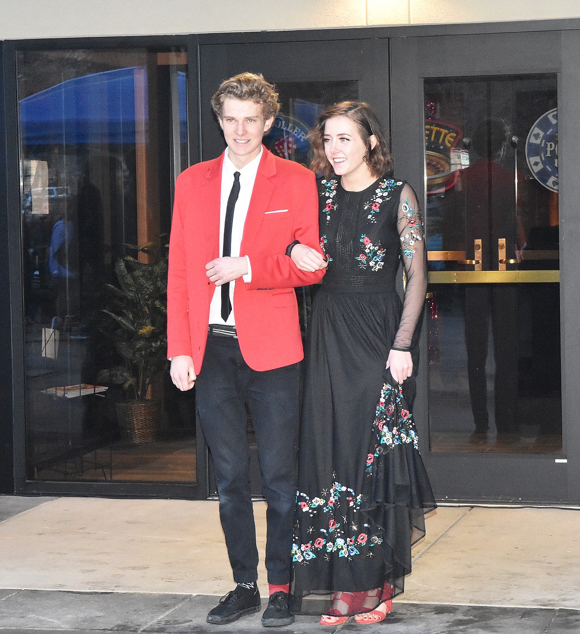 Whitefish high school students participated in the Prom Grand March Saturday at the O'Shaughnessy Center.