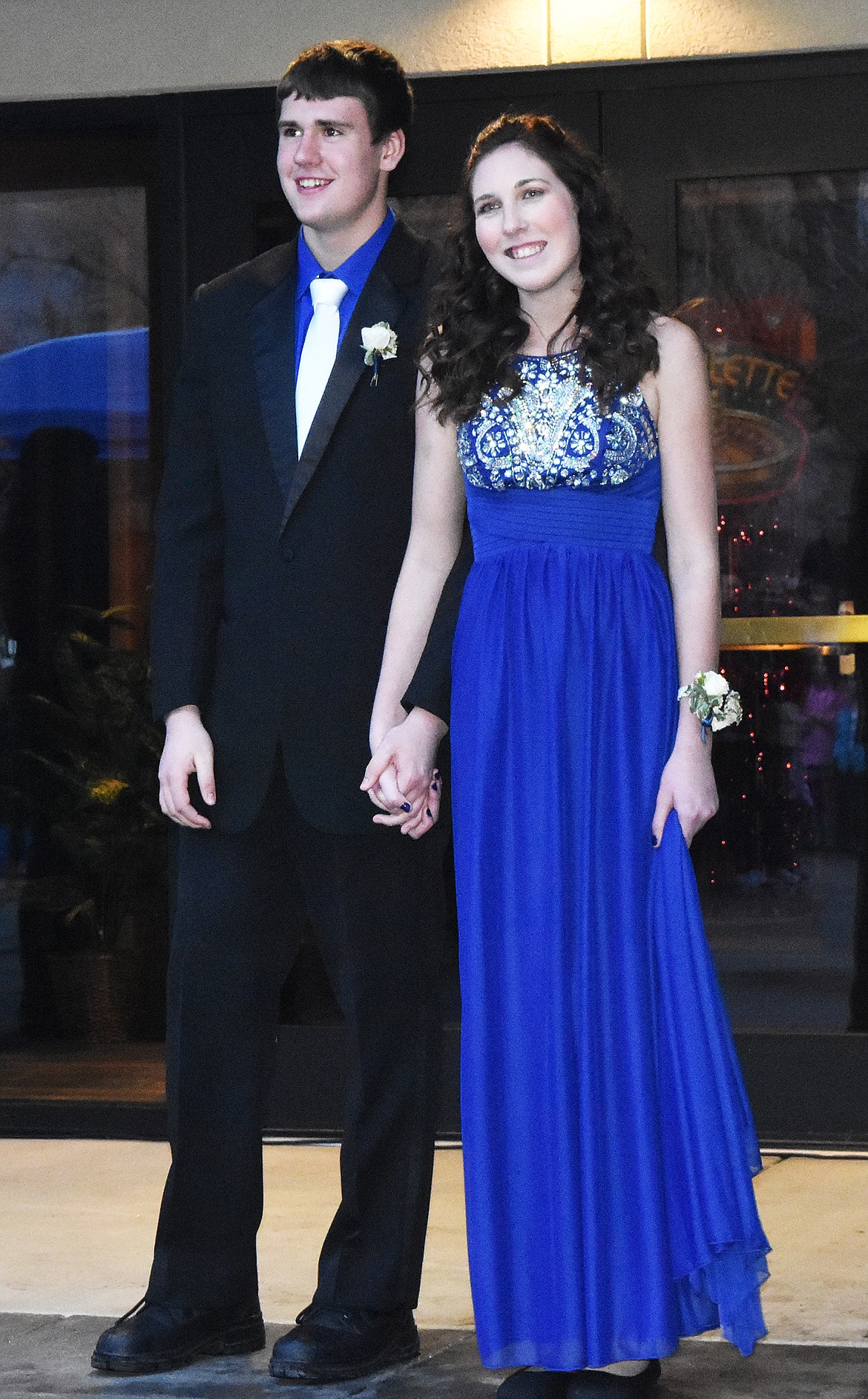 Whitefish high school students participated in the Grand March Saturday at the O'Shaughnessy Center.