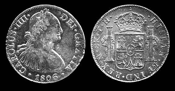 WIKIPEDIA
Highly popular in China &#151; and in many other countries &#151; during the Manila galleon trading days, the Spanish King Carlos IV silver peso minted in Mexico in 1798 became the standard commercial currency in China where it was called the &#147;Buddha Head&#148; or &#147;Fat Buddha&#148; coin