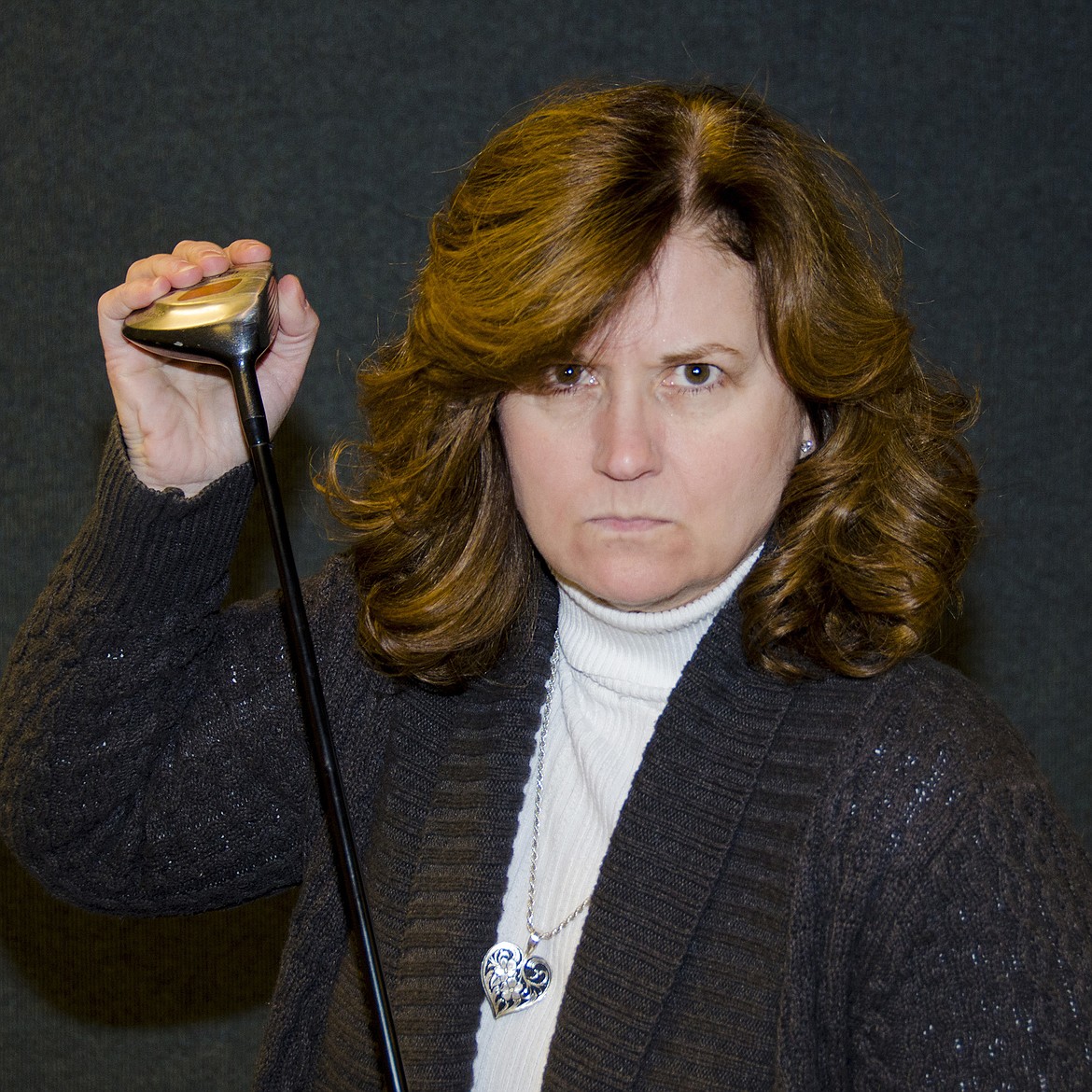 MICHELE SHAPERO plays Kathleen Baldwin in “Panache.” (Photo courtesy of Bigfork Community Players)