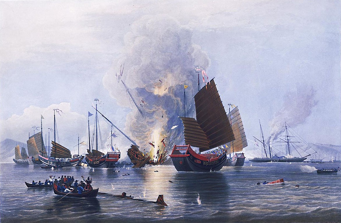 GOOGLE IMAGES
In the Opium Wars, the Chinese were no match against foreign military power.