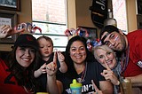 Fans root Zags into title game