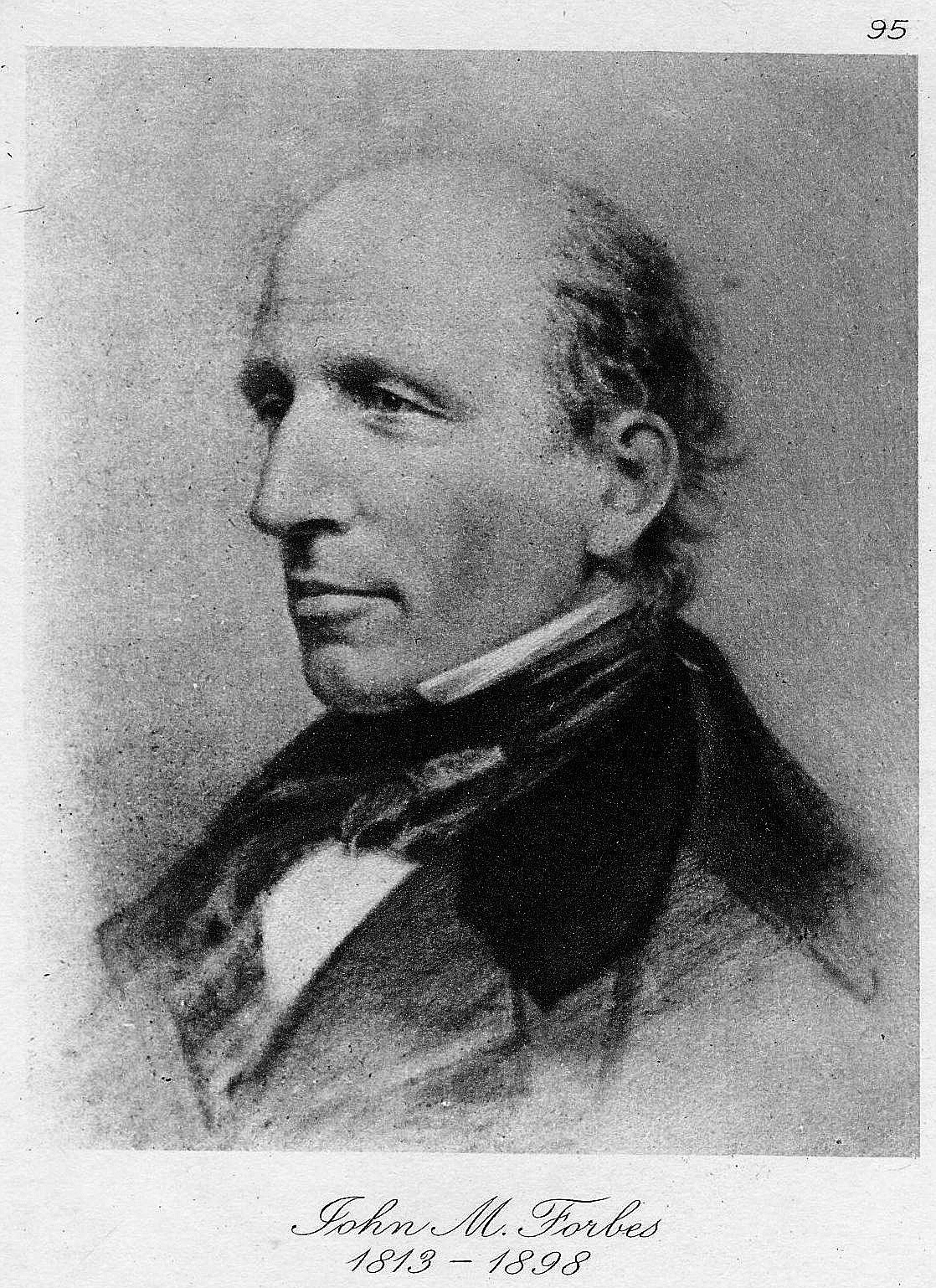 FORBES HOUSE MUSEUM
Representing Perkins &amp; Co., John Murray Forbes (1813-1898) illegally sent opium to China to pay for tea and other goods.