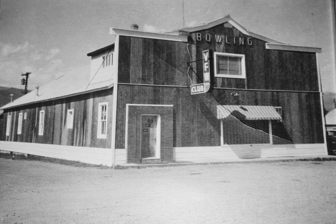 THIS BLACK and white undated photo shows how the Plains VFW building looked years before the 1977 fire destroyed it.