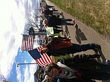 Hundreds sound off at march, town hall