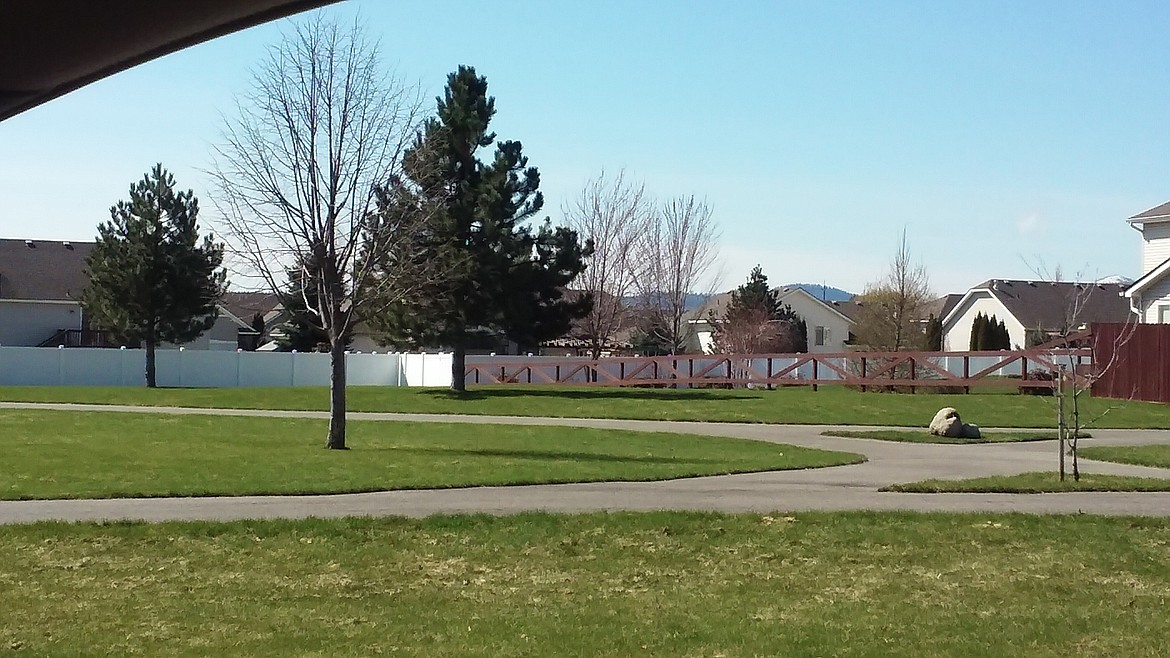 Photo by TYLER WILSON
Open area inside Hayden's Strawberry Fields development.