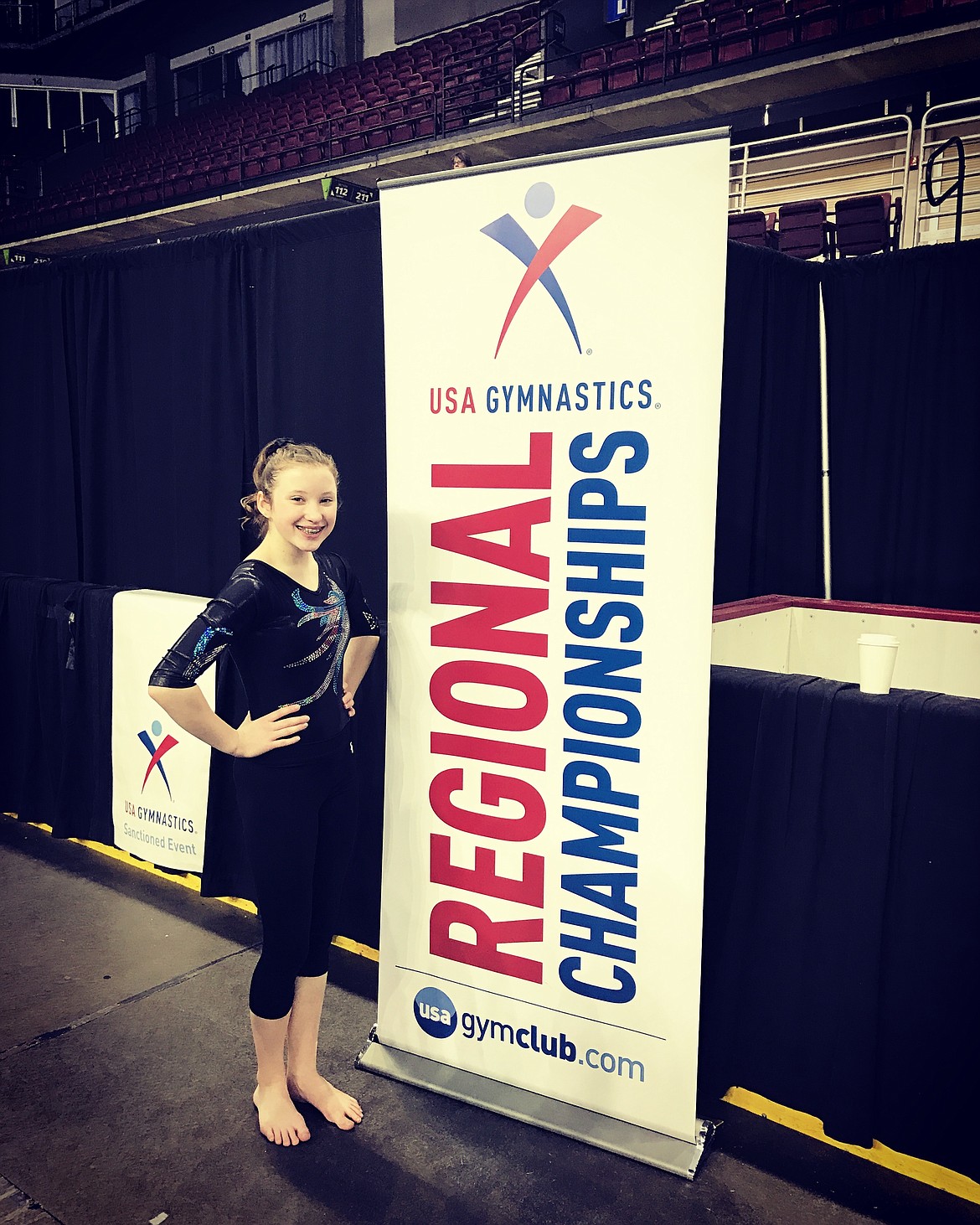 Courtesy photo
Samantha Snow was the only gymnast from Avant Coeur Gymnastics that qualified to the regional gymnastics competition in Boise last weekend. Sam took 6th on Vault with a 9.000 and she took 18th out of 24 Level 8s in the Junior C session.