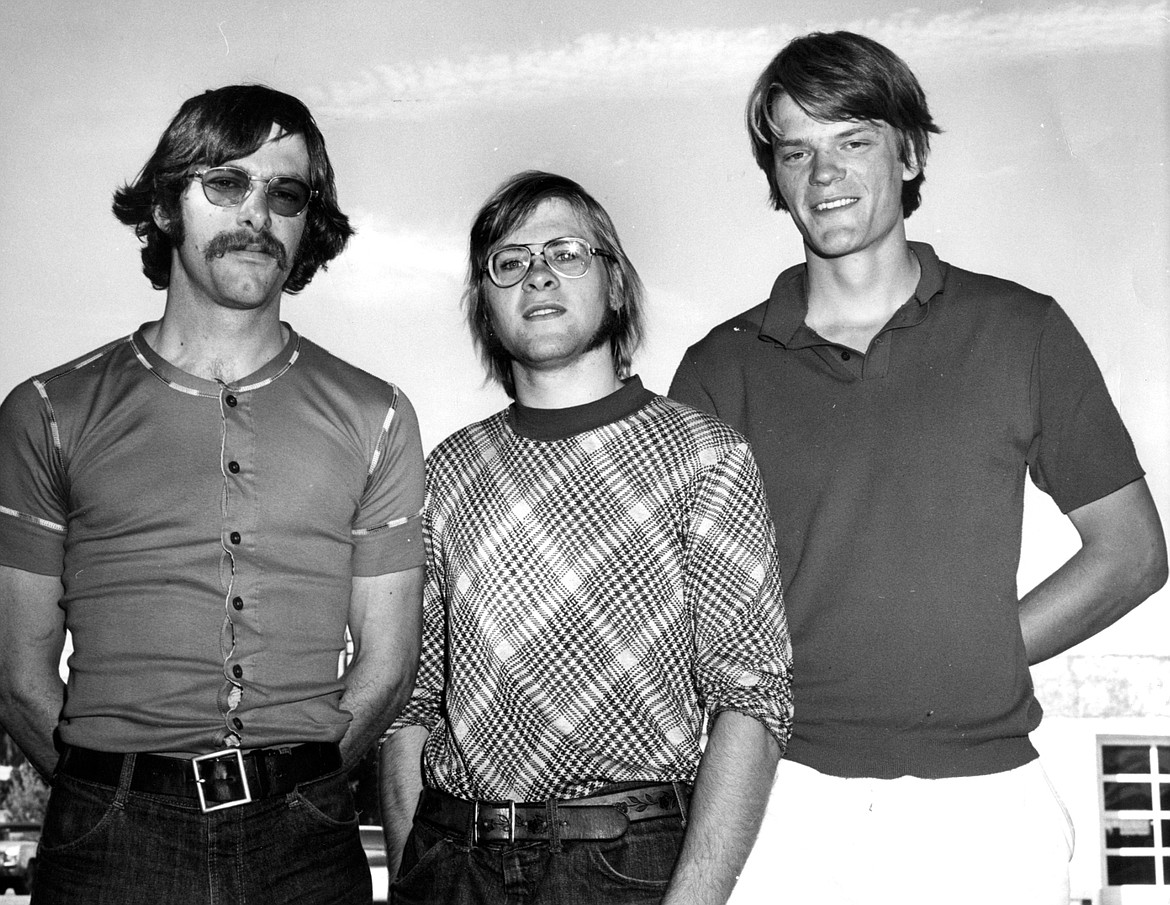 Jim Kanzler, Terry Kennedy and Steve Jackson climbed the north face of Mount Cleveland, Glacier&#146;s highest peak, in September, 1976.