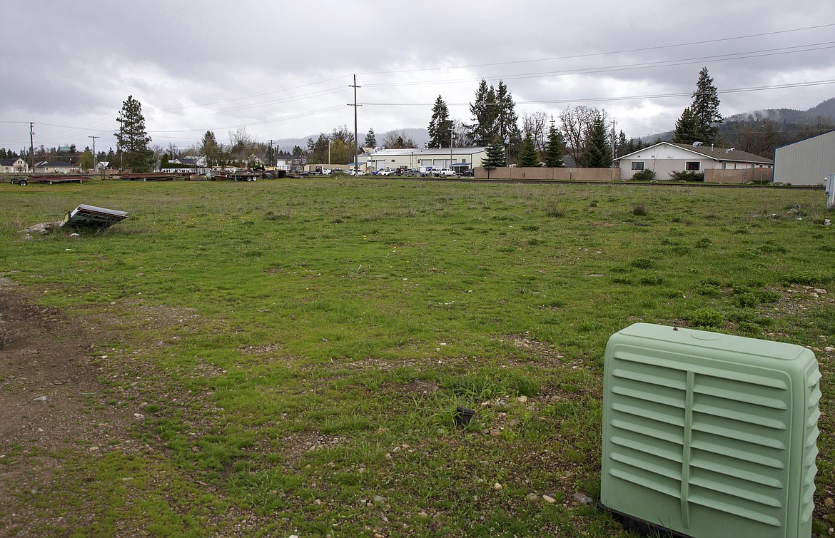 LISA JAMES/PressThe City of Post Falls has purchased a vacant lot on Railroad Avenue from the Fraternal Order of Eagles of $315,000. The city now plans to swap the lot for one owned by Kootenai County along Spokane Street. The city hopes to attract a business to the lot on Spokane Street, while the county plans to use its future site as a parking lot for vehicle inspections. The agencies see the future swap as a win-win.