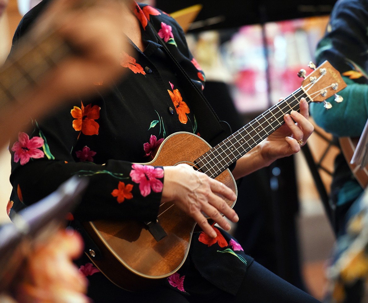 Detail of a Ukulele.(Brenda Ahearn/Daily Inter Lake)