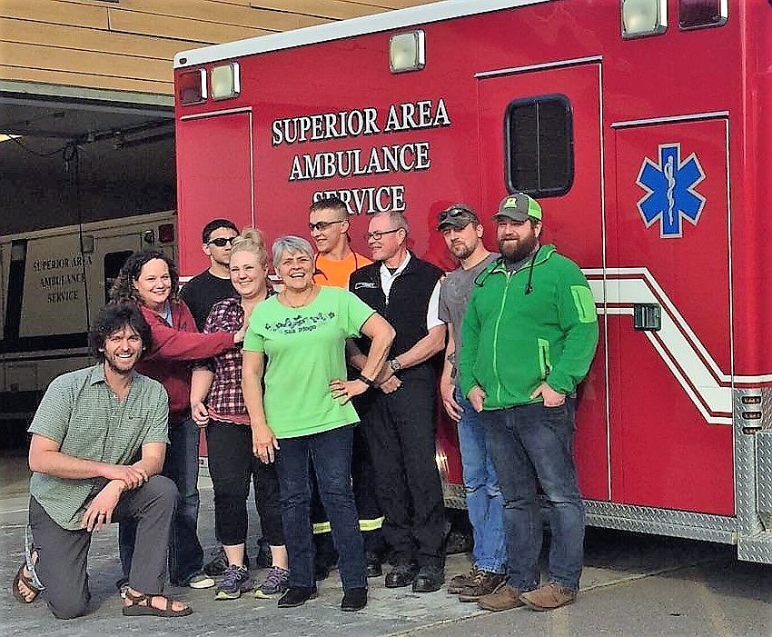 Eight local residents recently passed their EMT class and are now ready to take the state exams. (Photo courtesy of Anita Parkin).