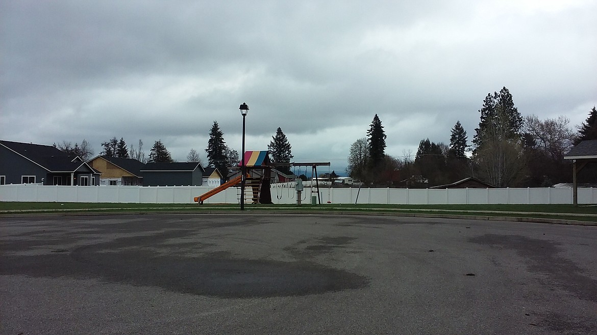 Photo by TYLER WILSON
Play area and green space on the cul-de-sac in Williams Grove.