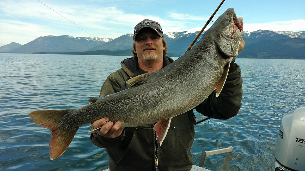 (Courtesy photo)
A angler holds up his catch during the 2017 Lake Pend Oreille Idaho Club&#146;s Spring Derby.