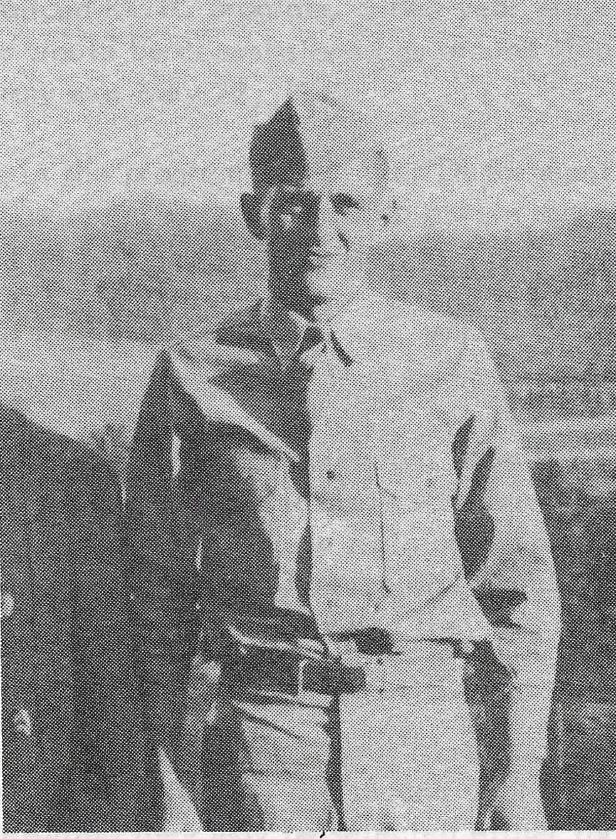 An old Army photo of Thomas Castles from “Castles Family Military Careers, 1983.” Castles was severely wounded during World War II and was left unable to talk. He went on to become a prominent figure in Superior. (Photo courtesy of Mary Jo Berry)