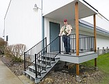 Scout builds church porch