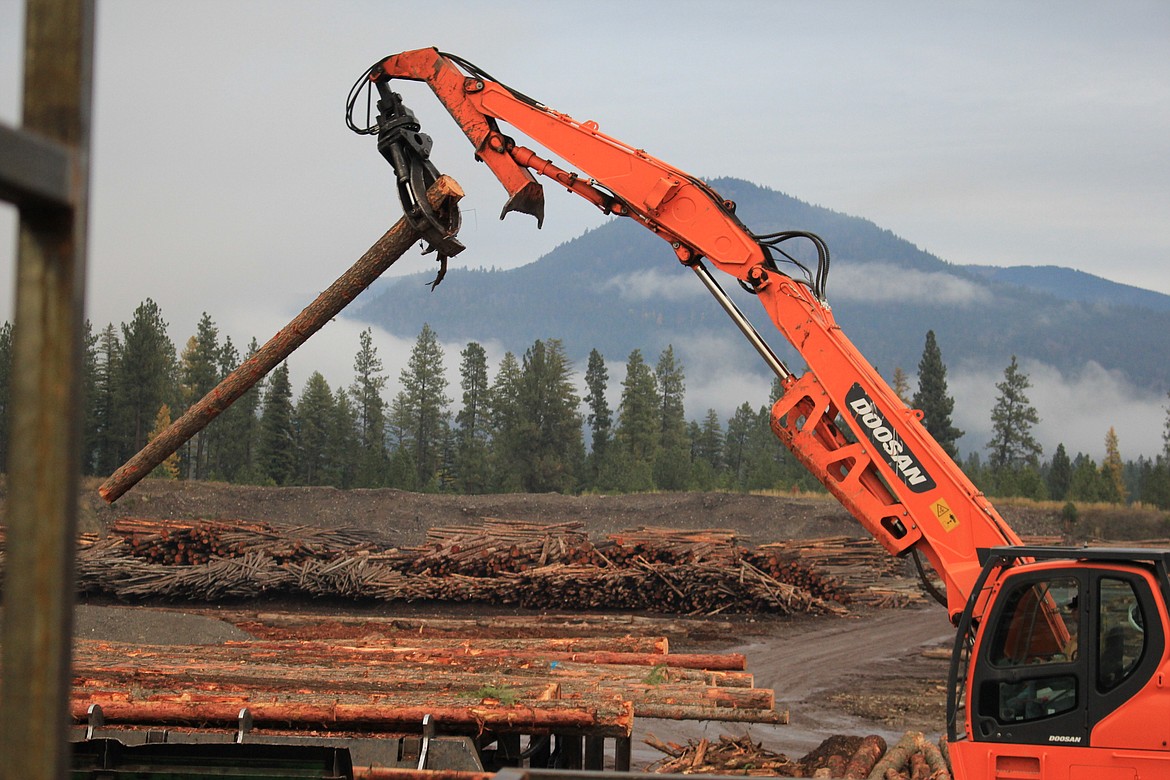 Tricon, a lumber mill near St. Regis, is a vital component to help manage today&#146;s forest ,according to Dr. Paul Hessburg during a presentation, &#147;Era of Megafires.&#148; (Kathleen Woodford/Mineral Independent)