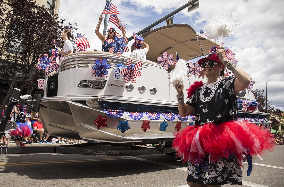 LOREN BENOIT/Press
Get ready to get your patriotic party going a little earlier in Coeur d'Alene this year. The annual Fourth of July parade will kick off an hour sooner than it has in past years. The parade will begin at 10 a.m.