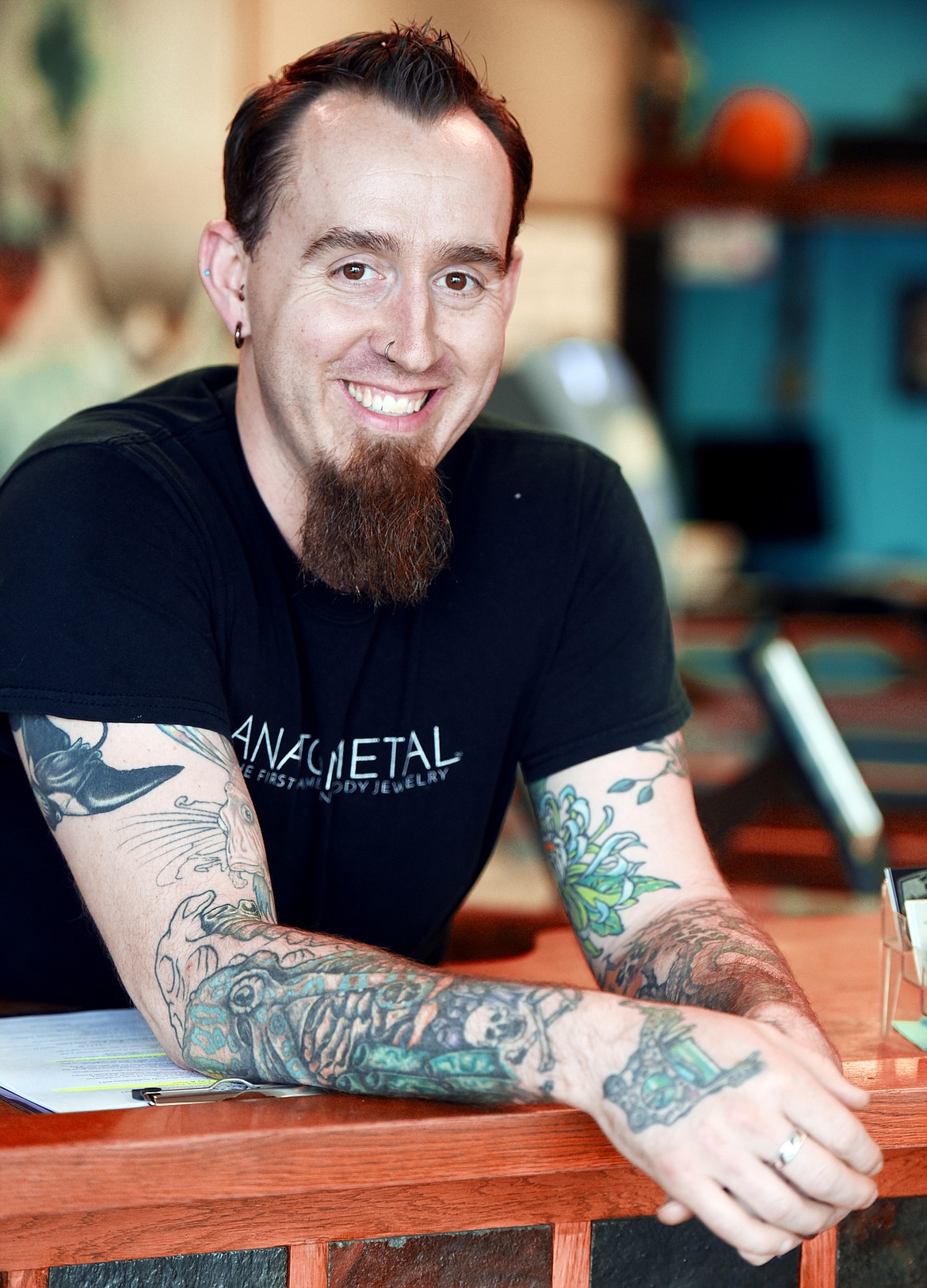 PORTRAIT OF Charlie Wheeler on May 8, at Temple Decor in Kalispell.
(Brenda Ahearn/This Week in the Flathead)