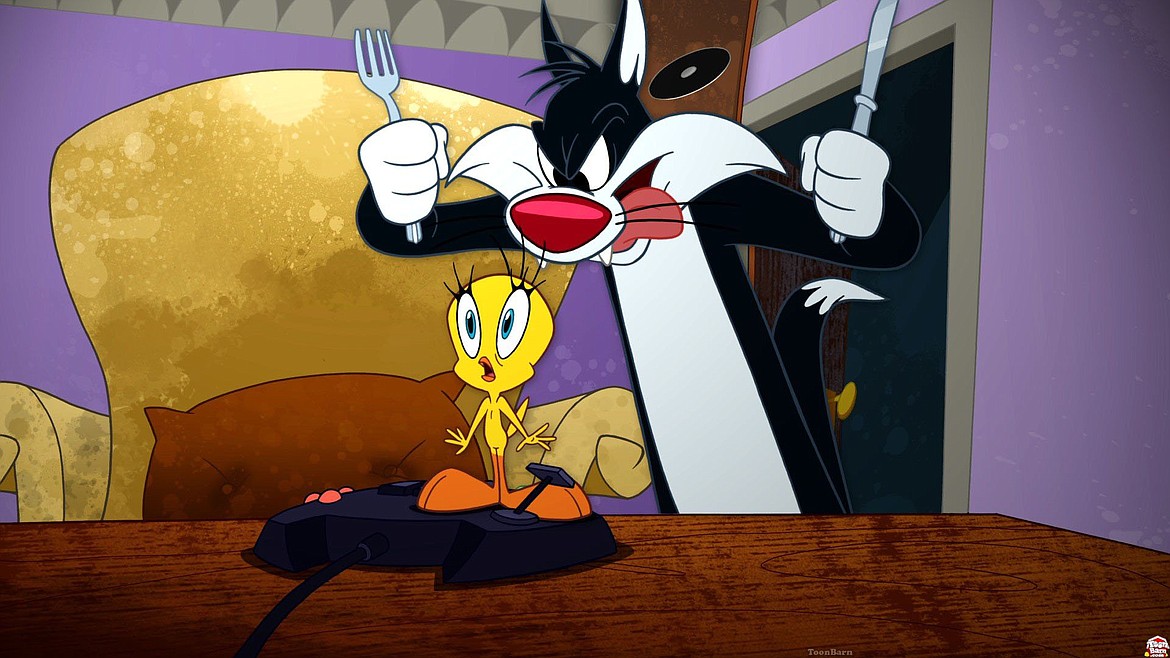 GOOGLE IMAGES
Sylvester and Tweety Bird: &#147;Oh, Mr. Putty tat. Don't you wike me anymore? Sylvester: &#147;I think&#133; I think&#133; I think you're&#133; I think you're&#133; delicious!&#148;