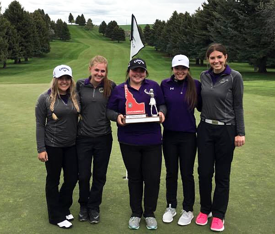 Courtesy photo
The Kellogg girls took second place at the 3A state tournament. Pictured are Anika Sundstrom, Emma Bristow, Kylie Robinson, Morgan Nusz, and Kat Rauenhorst.