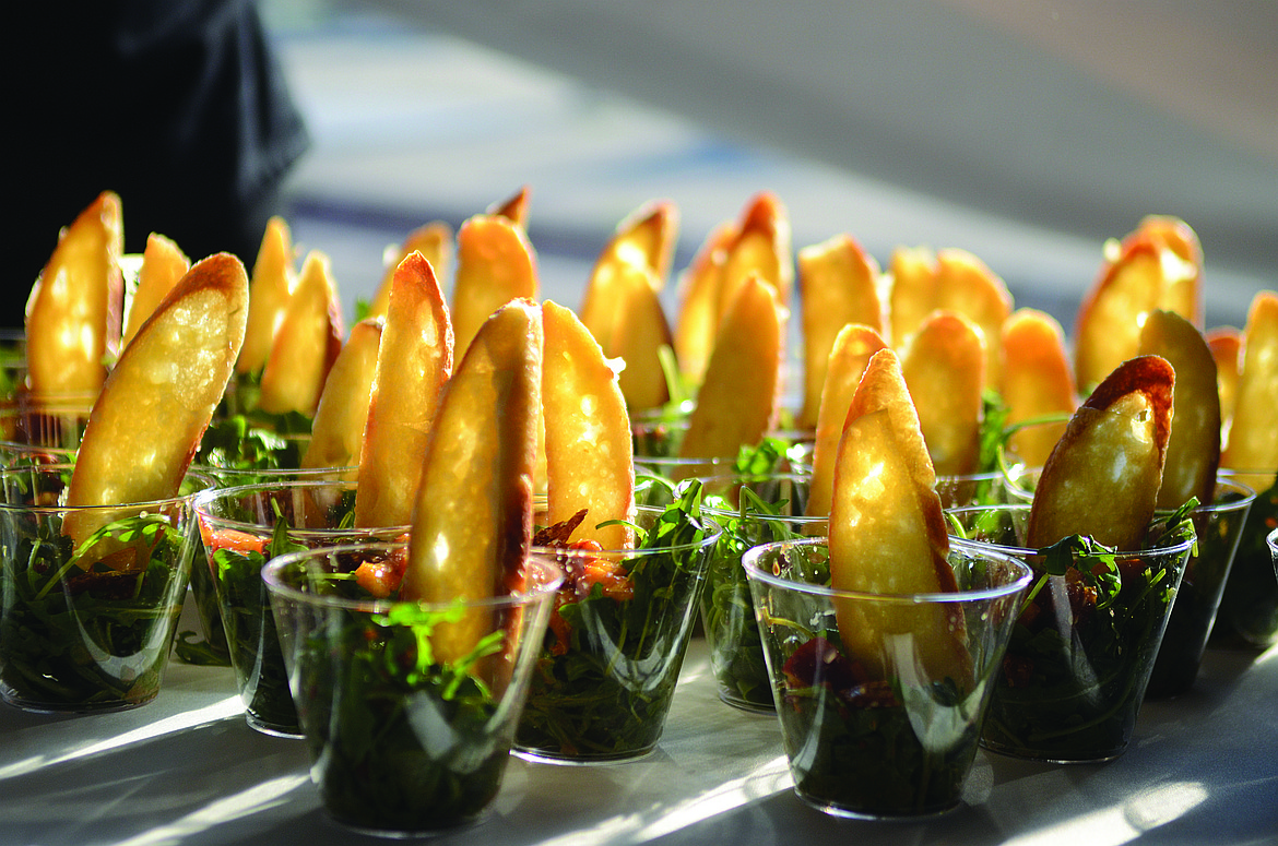 FOOD IS ready to be served at a previous Taste of Whitefish event.